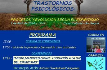 Jornada espírita Benavent de Segriá