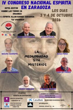 IV CONGRESO NACIONAL ESPIRITA ZARAGOZA